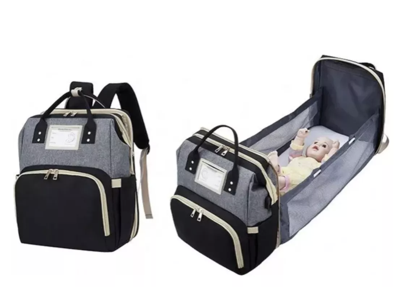 Miniatura 2 de Bolso Pañalera Con Cambiador De Bebé